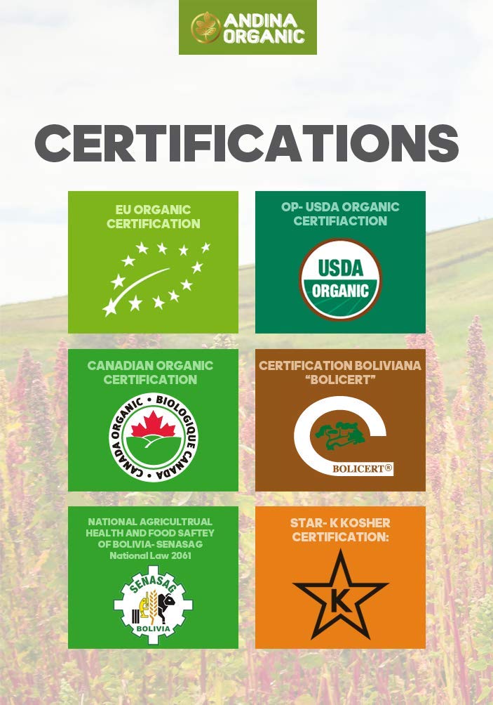Royal Quinoa: Red Grain-Andina Organic