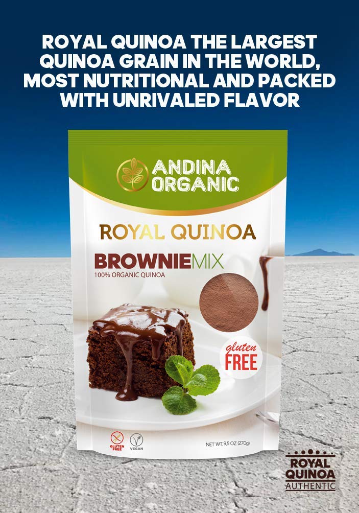 Gluten-Free Brownie Mix-Andina Organic