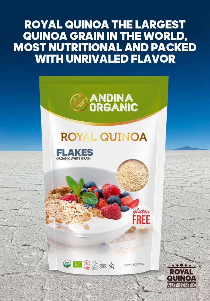 Royal Quinoa Flakes: Organic Cereal-Andina Organic