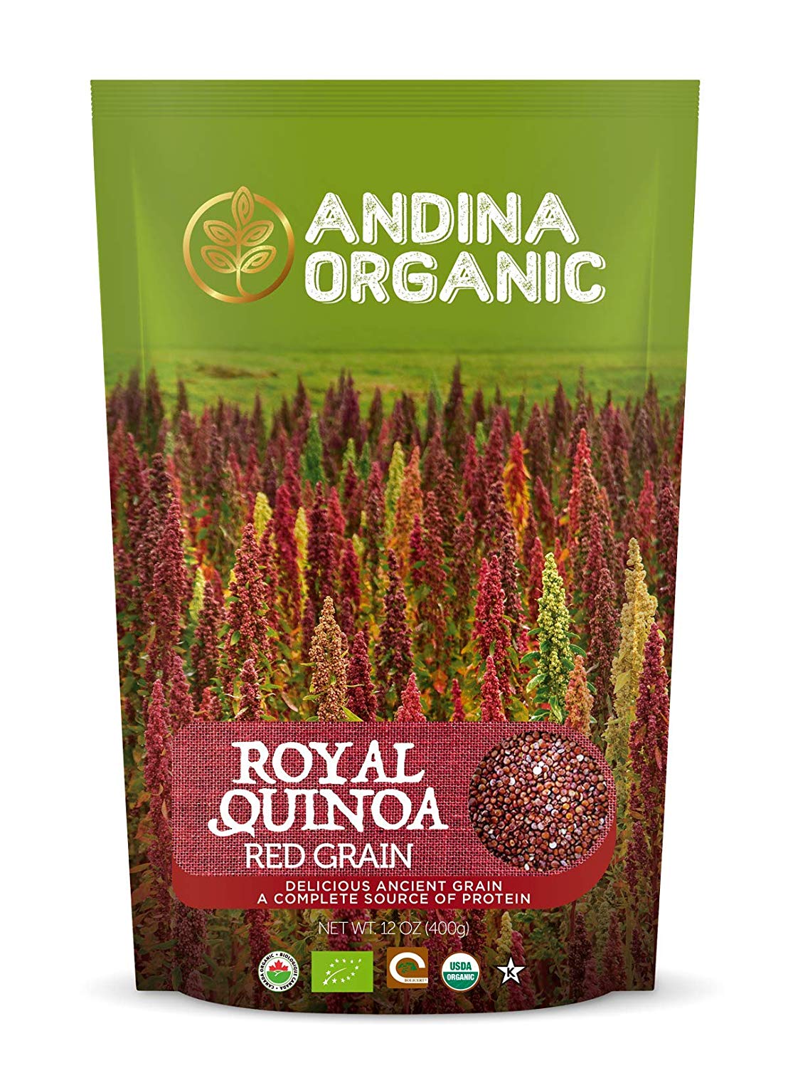 Royal Quinoa: Red Grain-Andina Organic
