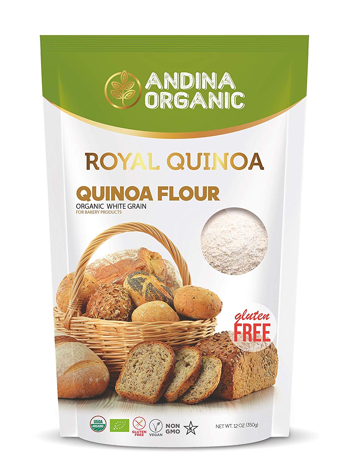 Royal Quinoa Flour: Gluten-Free Flour for Baking-Andina Organic