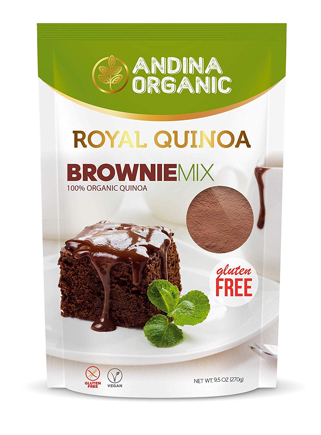 Gluten-Free Brownie Mix-Andina Organic