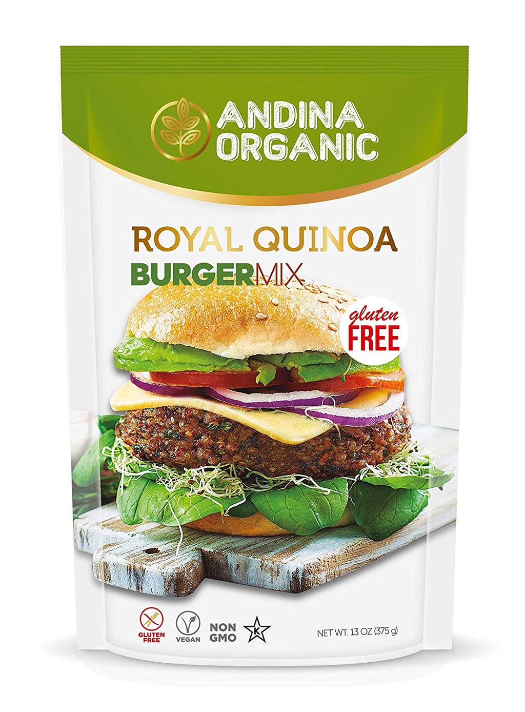 Organic Quinoa Vegan Burger Mix-Andina Organic