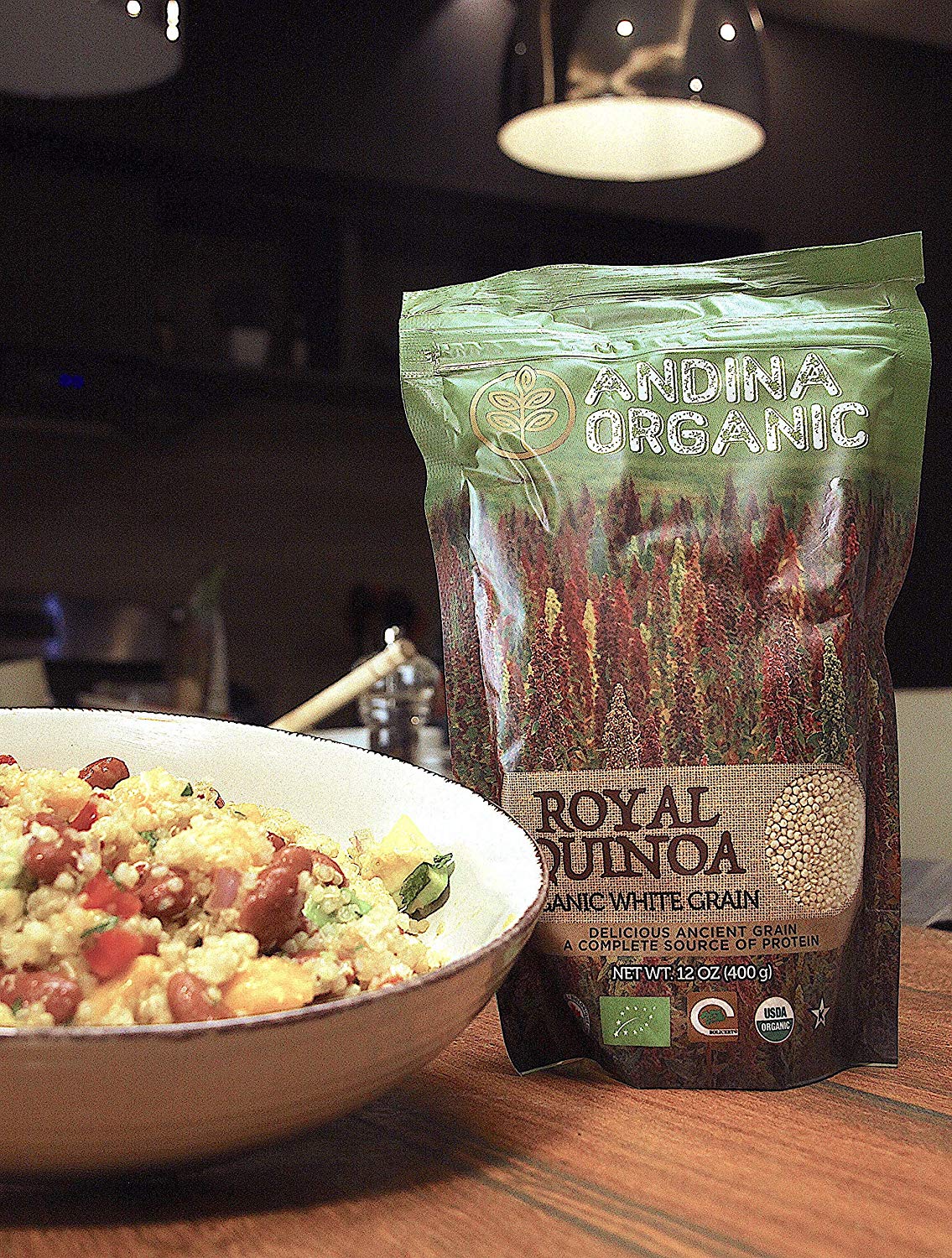 Royal Quinoa: Organic White Grain-Andina Organic
